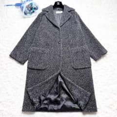 マックスマーラ 最高峰白タグ アルパカ混 シャギー テディコート