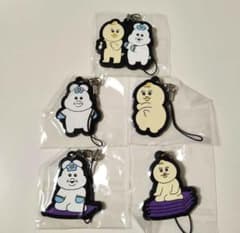 んぽちゃむ ラバーマスコット 5種セットのサムネイル