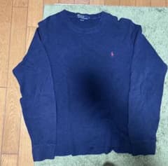 Polo by Ralph Lauren ネイビーセーター Lのサムネイル