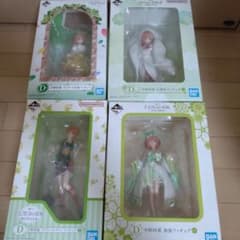一番くじ五等分の花嫁四葉フィギュア４点セットのサムネイル
