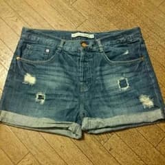ZARA デニムショーパンのサムネイル