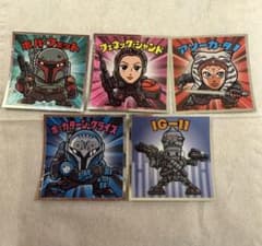 スターウォーズ ビックリマン シール 5枚セットのサムネイル