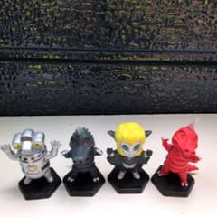 特撮ヒーローズ　マグマ星人•レッドギラス•ブラックギラス•セブンガー　4種セット 特撮ヒーローズ マグマ星人•レッドギラス•ブラックギラス•セブンガー 4