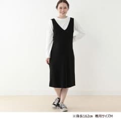 マタニティ　ワンピース　黒のサムネイル