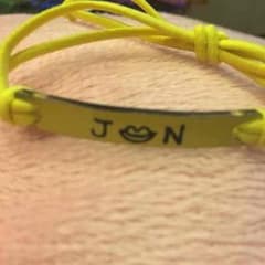 ジャニーズWEST 俺色ブレスレット 黄のサムネイル