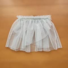 チャコット キッズ ラップスカート 120～130 水色のサムネイル
