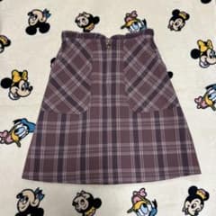 MAJESTIC LEGON チェックミニスカート ピンクブラウンのサムネイル