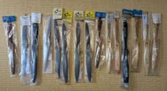ラジコン飛行機　未使用新品プロペラ　15本セット　お値下げいたしました！ ラジコン飛行機 未使用新品プロペラ 15本セット お値下げいたしました