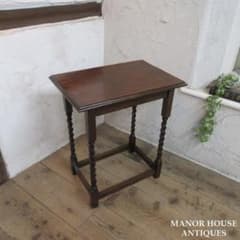 イギリス アンティーク 家具 サイドテーブル オケージョナル 英国 6330e イギリス アンティーク 家具 サイドテーブル オケージョナル 英国