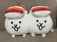냥코 대전쟁 고양이 초밥 봉제인형 전체 길이 약 15 센치메터