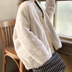 まんまる様リバーシブルキルティングジャケットのサムネイル