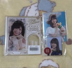 乃木坂46 冨里奈央 アクリルスタンド 乃木カフェカード 全ツバッチのサムネイル
