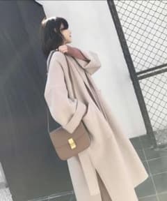 ロングチェスターコート(ベージュ)/DoulaDoulaのサムネイル