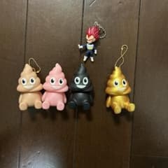 y*o様 うんちキャラクター キーホルダー 4個セットのサムネイル