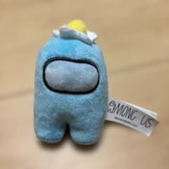 Among Us ぬいぐるみ 水色 シアン 卵焼きのサムネイル