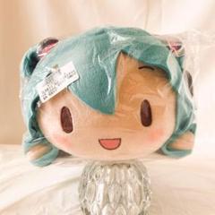 初音ミク ぬいぐるみ ふわぷち　寝そべりMサイズ　笑顔　制服　プライズ最安値