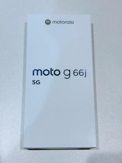 新品未開封Motorola moto g 66j 5G ブラックのサムネイル