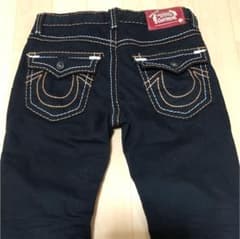デニム 黒 ジュニア150cmのサムネイル
