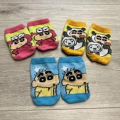 ベビー　靴下　まとめ売り　クレヨンしんちゃんのサムネイル