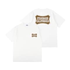 XL ホワイト スタンダードカリフォルニア シールドロゴ Tシャツ