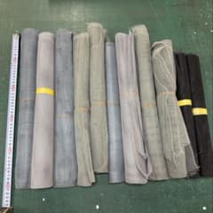 網戸ネット 端材 40〜50cm 11本セット DIY 補修 工作のサムネイル
