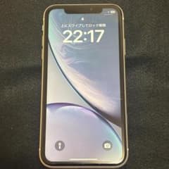 iPhone XR 64GB ホワイト SIMフリー バッテリー最大容量81% - メルカリ