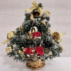 ローズギャラリー 卓上クリスマスツリー（プリザーブドフラワー）のサムネイル