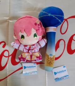 ホロライブプロダクション パペットぬいぐるみ マイク型ポーチ セット