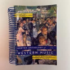 Norton anthology of western music 西洋音楽史のサムネイル