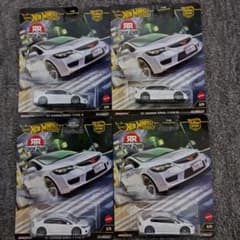 ホットウィール ローニンラン ホンダ シビック タイプR 4台セット