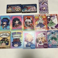 東方Project クリアカード ダイソー セリア まとめ売り 13枚 - メルカリ