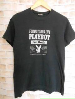 90s playboy Tシャツ　古着　ヴィンテージ　アメカジ PLAYBOY プレイボーイ 90s ヴィンテージ Tシャツ - メルカリ