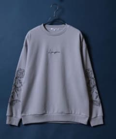 AZUL スウェット トレーナー 花柄 刺繍のサムネイル