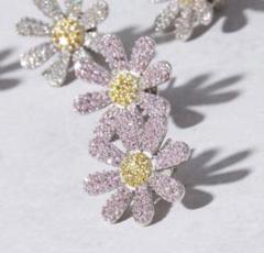 ミオハルタカ ビジュードエム　K18 お花のピアス イエロー ミオハルタカ ビジュードエム K18 お花のピアス イエロー