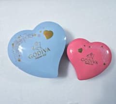 GODIVA 2019年バレンタイン ハート型 缶のサムネイル