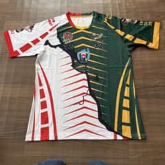 劇レア ワールドカップ アシックス ラグビー 南アフリカ イングランド