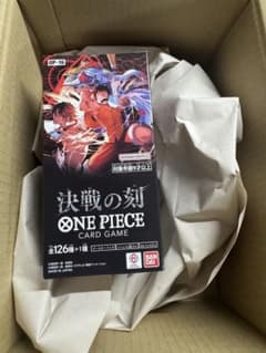 ONE PIECEカードゲーム 決戦の刻 1BOX テープ付き - メルカリ