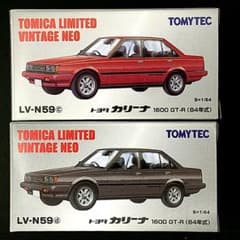 トミカリミテッドヴィンテージ トヨタ カリーナ 1600 GT-R 2台セット トミカリミテッドヴィンテージ トヨタ カリーナ 1600 GT-R 2台セット