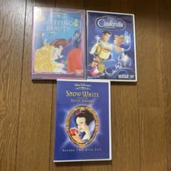 S*☆様 ディズニー DVD 3作品セット 眠れる森の美女 シンデレラ 白雪姫