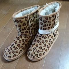 ヒョウ柄☆ムートンブーツのサムネイル