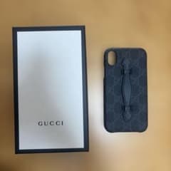 グッチ iPhone12&12Pro ケース GG スプリーム GUCCI GGスプリーム iPhoneケース バンド付き iPhoneXR - メルカリ
