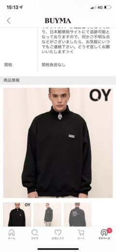 OY スウェット 韓国のサムネイル