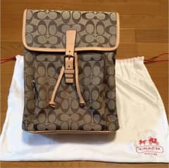 【美品】コーチ  リュックのサムネイル