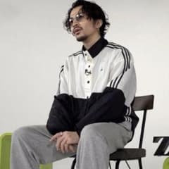 激レア アディダス HYKE コラボ ベンチコート M 常田 大希 ボア 黒 m82736408647_1.jpg?1770130508
