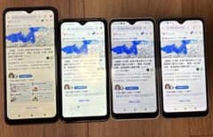 【ジャンク】中古スマホ4台セット(SH52E SC56B F51B×2)のサムネイル