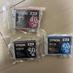 【まろん様専用】EPSON ICBK50 CM50 ICC50 インクのサムネイル