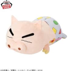 クレヨンしんちゃん ぬいぐるみティッシュケース～みんなでパジャマパーティだゾ！