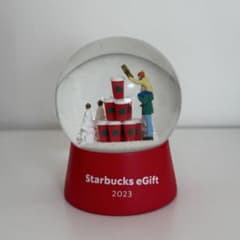 Starbucks スタバ 2023 クリスマス スノードームのサムネイル