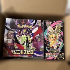 ポケモンカードゲーム ムニキスゼロ & MEGAドリームEX シュリンク付のサムネイル