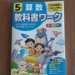 文理　教科書ワーク 算数 5年生　大日本図書のサムネイル